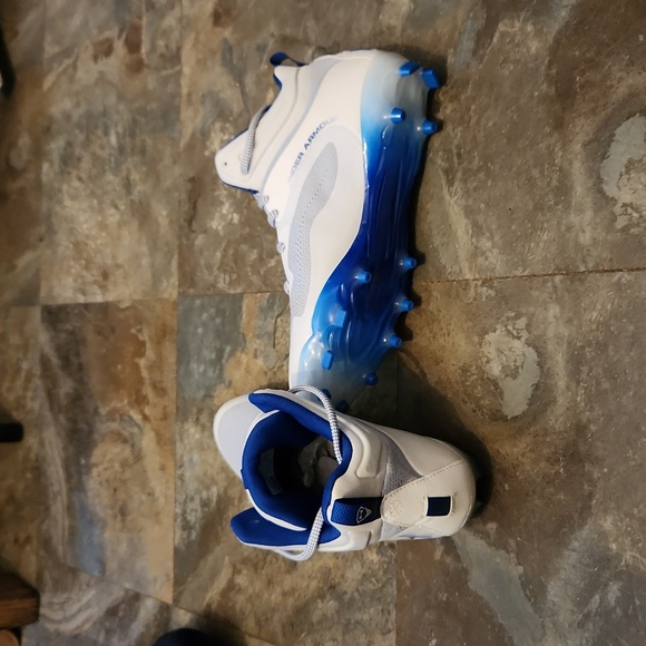 Under Armour Men's Command Mid Lacrosse MT TPU Cleat - Picture 8 of 13